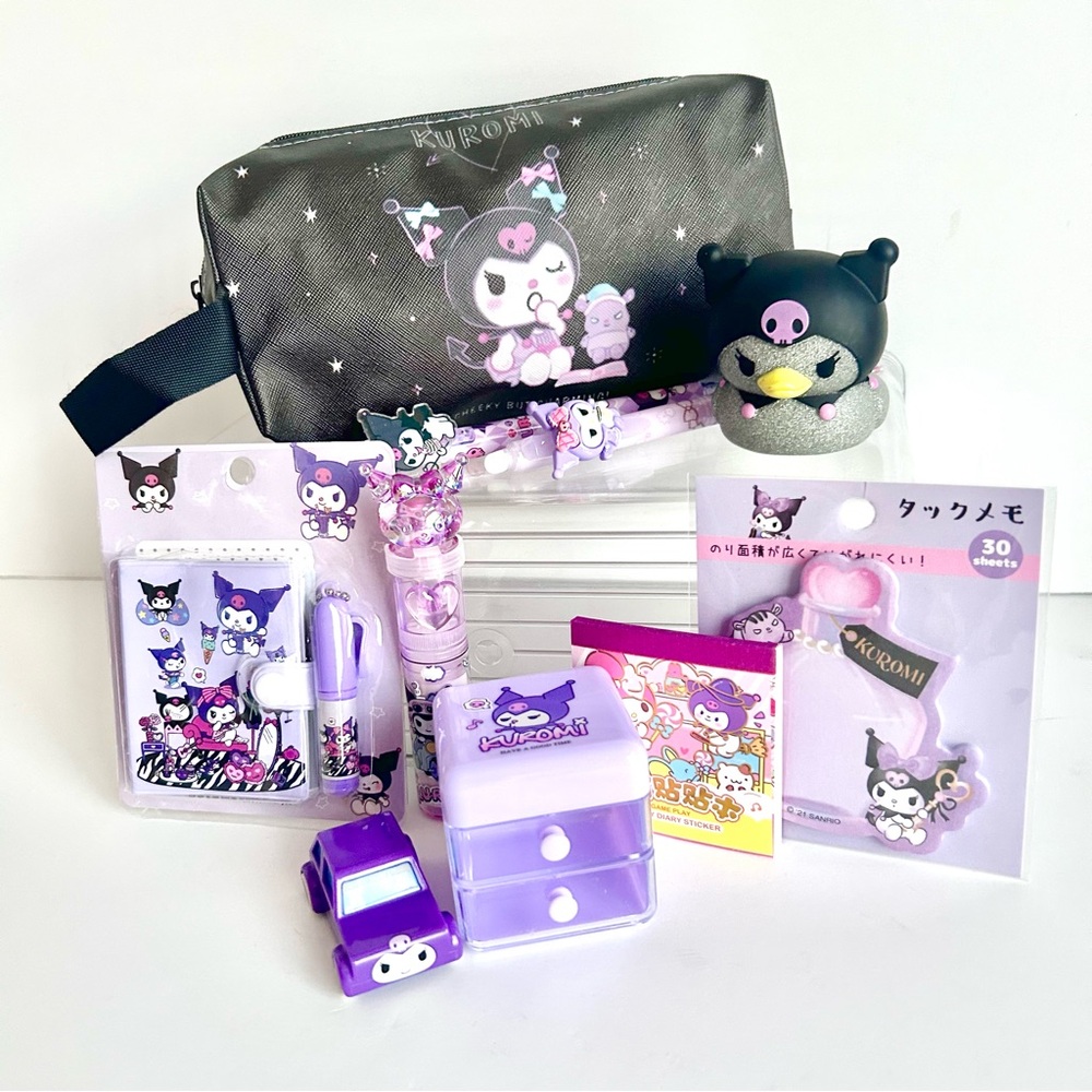 💜(KUR330) Kuromi Adorable 10-Piece Mini Fun Bundle! - Picture 5 of 5
